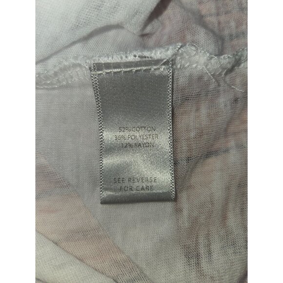 Twine & Stark "Happy Hour Happy Momma" Sheer T-Shirt Large - Picture 6 of 8